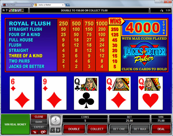 video-poker-games-online-casino